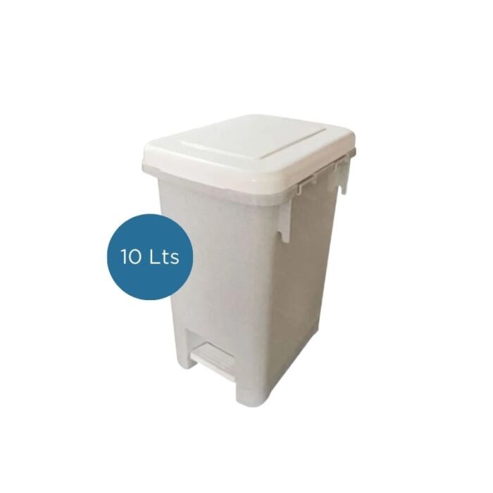 Basurero - Tapa pedal 10lt - Imagen 1