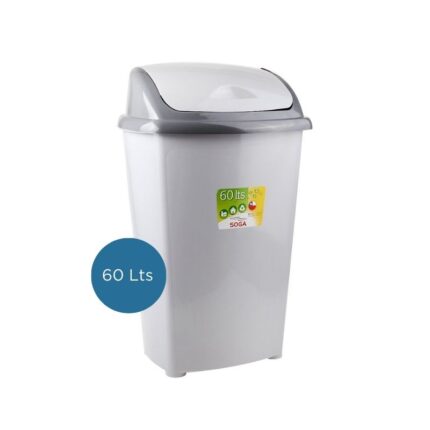 Basurero - Tapa vaiven 60lts