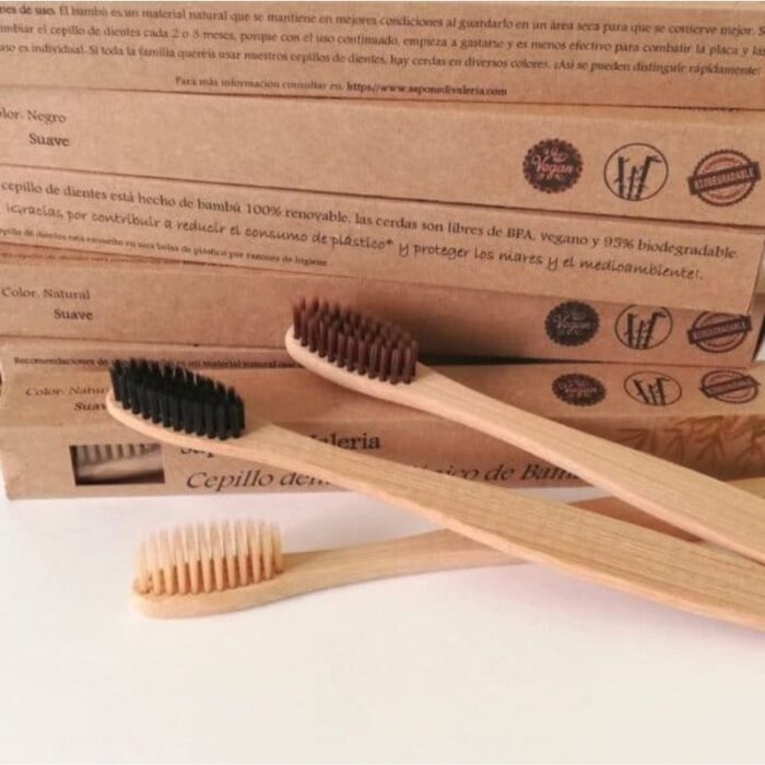 Cepillo de Dientes - Madera - Imagen 1