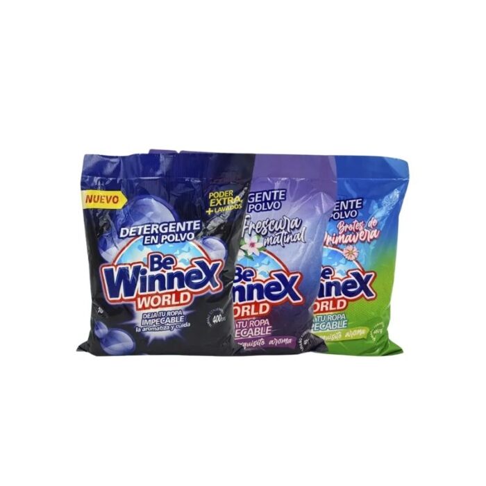 Detergente en polvo - Winnex 400grs - Imagen 1