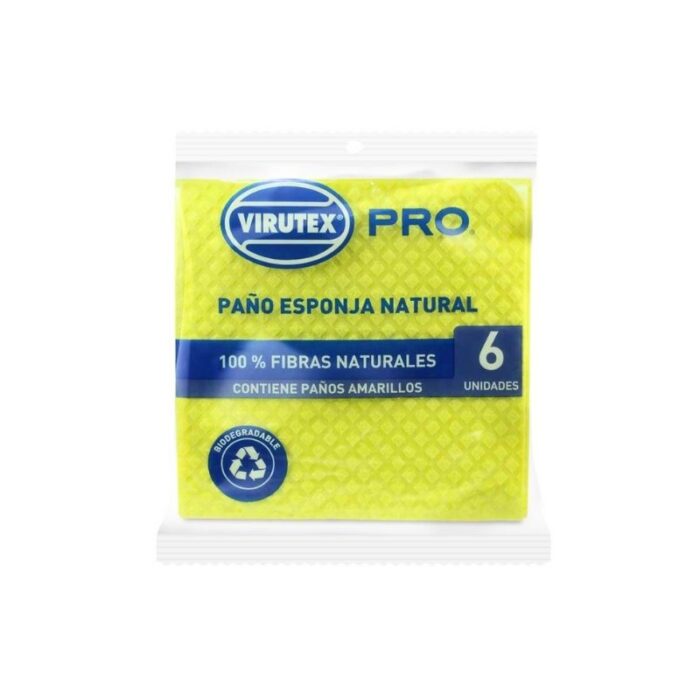 Paño Esponja - Virutex x6 - Imagen 1