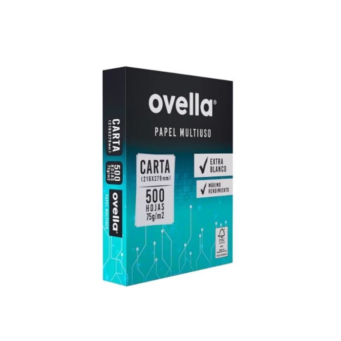 Resma Papel Carta 500hjs - Imagen 1